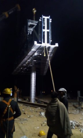 Highest Dual Billboard on Unipole Installed at Eighteen Islamabad